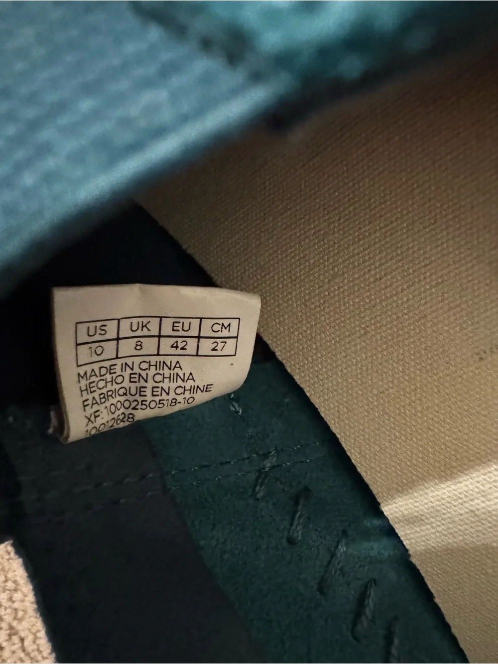 EUC Suede Toms Alpargeta Shoes in Teal size 10 Womens
